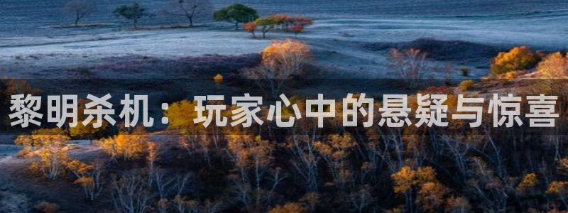多彩娱乐登陆：黎明杀机：玩家心中的悬疑与惊喜