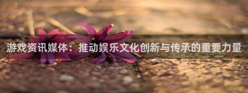 多彩娱乐主管：游戏资讯媒体：推动娱乐文化创新与传承的重要力量